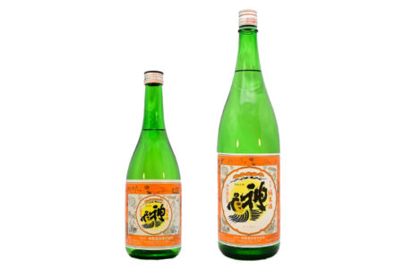 神亀 純米酒 阿波山田錦60% ORANGEラベル(限定品) / Shinkame ORANGE Label　720ml　1800ml